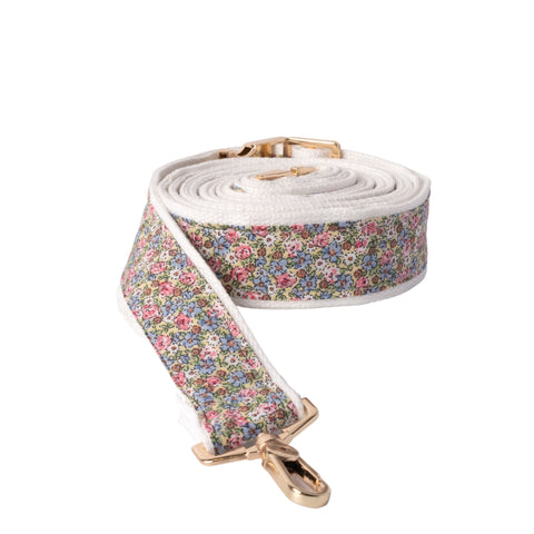 Handmade Collar Leash Matching Set - Whisper Petals