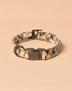 Handmade Dog Collar- Black Dahlia