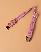 Handmade Dog Collar -Floral Delight