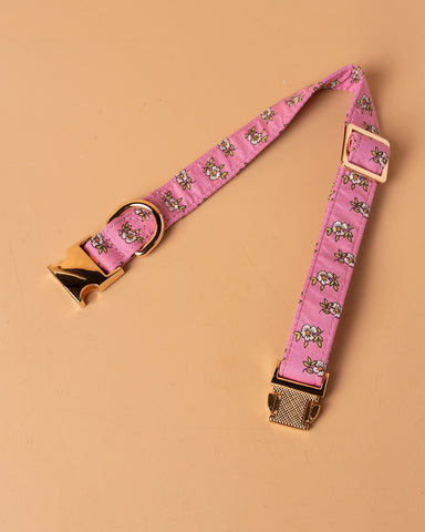 Handmade Dog Collar -Floral Delight