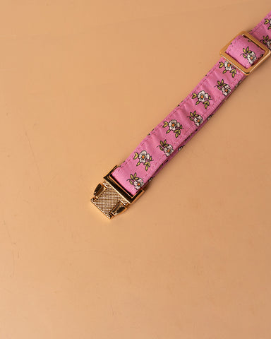 Handmade Dog Collar -Floral Delight