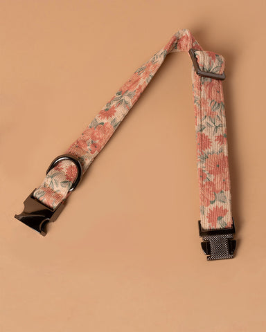 Handmade Dog Collar- Garden Rose