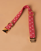 Handmade Dog Collar- Polka Dots