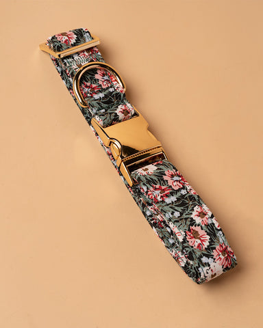 Handmade Dog Collar - Blossom Bliss