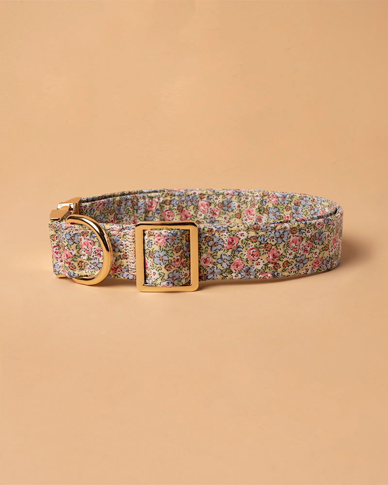 Handmade Dog Collar- Whisper Petals