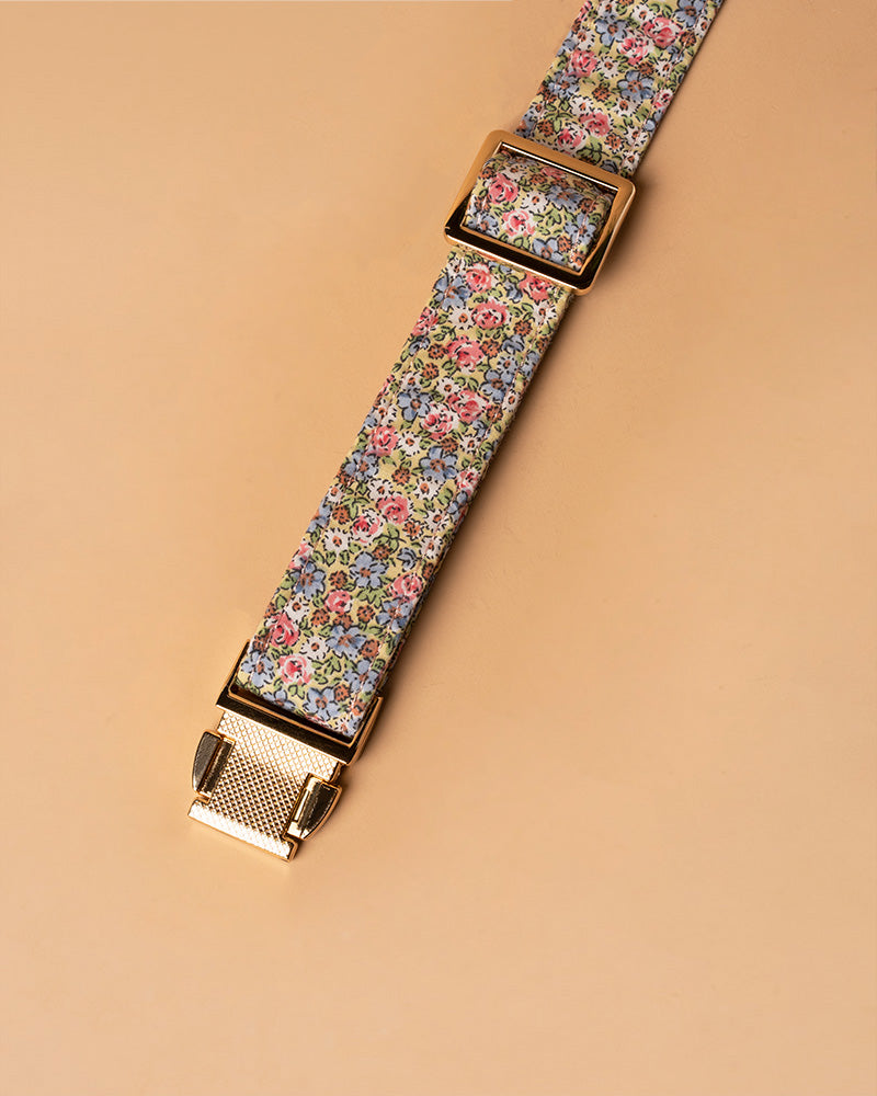 Handmade Dog Collar- Whisper Petals