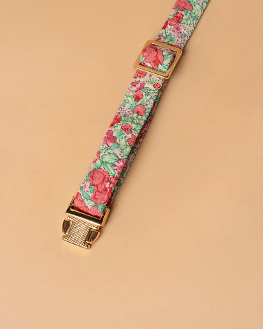 Handmade Dog Collar-Rose Garden