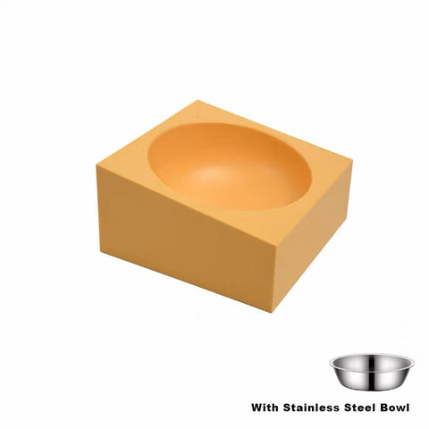 Building Block Pet Food Bowl Dog Bowl Cat Bowl Combined Double Bowl Pet Bowl Pet Supplies